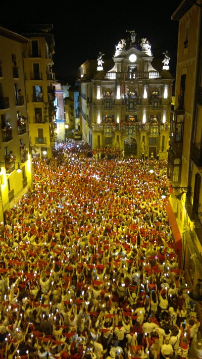 The Pobre de Mí, Pamplona San Fermin Closing Ceremony